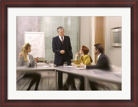 Framed Corporate Meeting Print