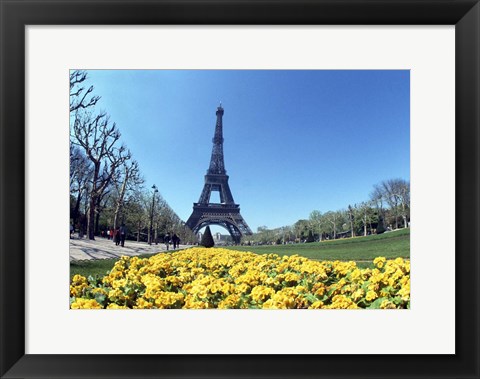 Framed Eiffel Tower, Paris, France Print