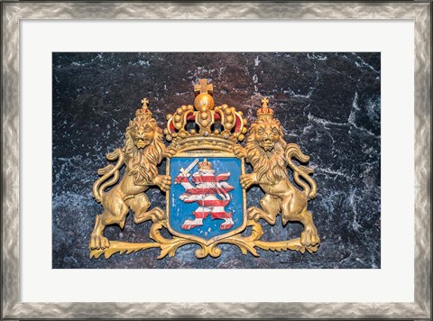 Framed Kupferberg Family Crest Print