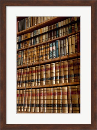 Framed Melk Abbey Library Print