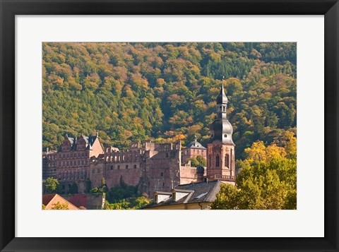 Framed Heidelberg&#39;s Old Town, Germany Print