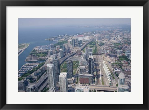 Framed Canada City Skyline Print