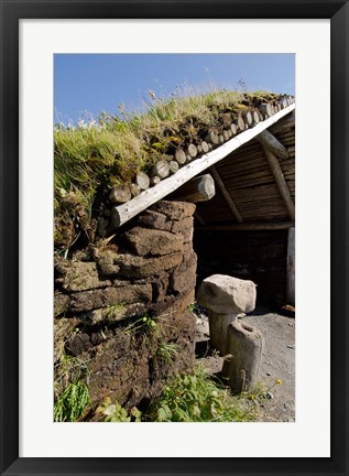 Framed L&#39;Anse aux Meadows Print