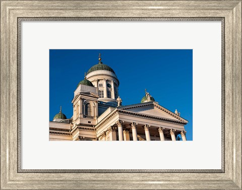 Framed Helsinki, Finland Tuomiokirkko Cathedral Print