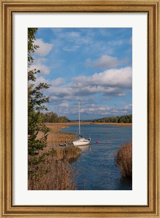Framed Sailing near Turku Holiday Club Print