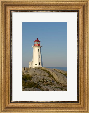 Framed Peggy&#39;s Cove Lighthouse Print