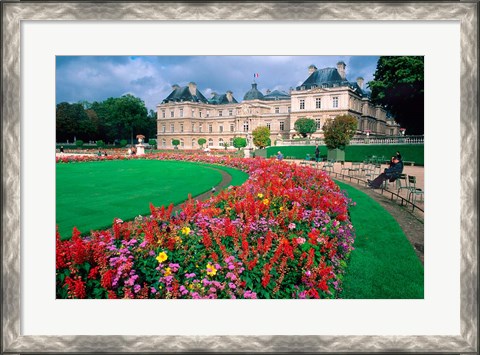 Framed Luxembourg Palace in Paris, France Print