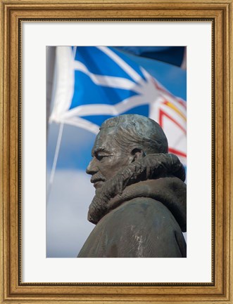 Framed Newfoundland and Labrador, Grenfell Center Print