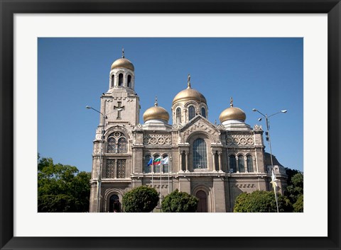 Framed Holy Assumption Cathedral, Bulgaria Print