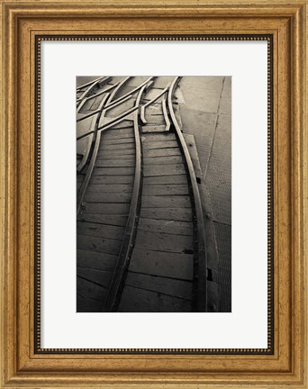Framed Puits Couriot Mine Museum Print