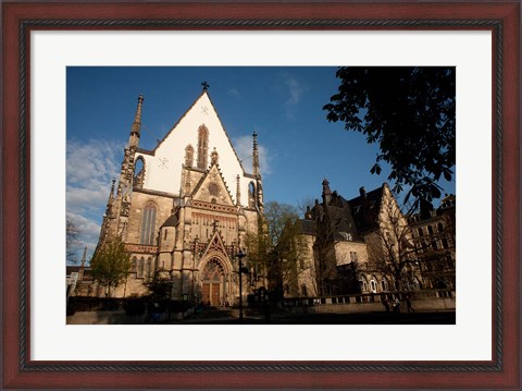 Framed St Thomas Church, Leipzig, Germany Print
