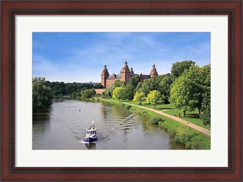 Framed Schloss Johannesburg, Aschaffenburg, Germany Print