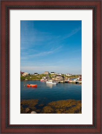 Framed Peggy&#39;s Cove Fishing Village Print