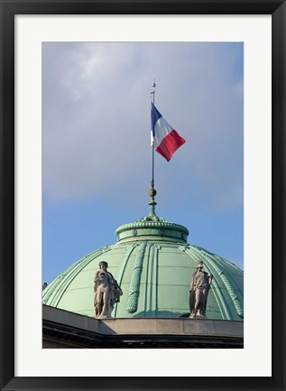 Framed Legion of Honor Dome, Paris, France Print