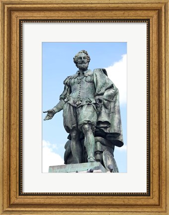Framed Rubens Statue Print