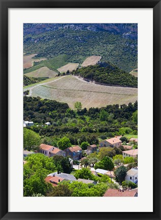 Framed Le Cap Corse, Patrimonio Print