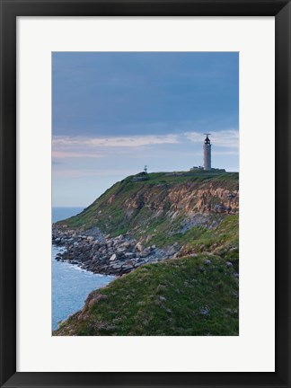 Framed Cap Gris Nez Lighthouse View Print