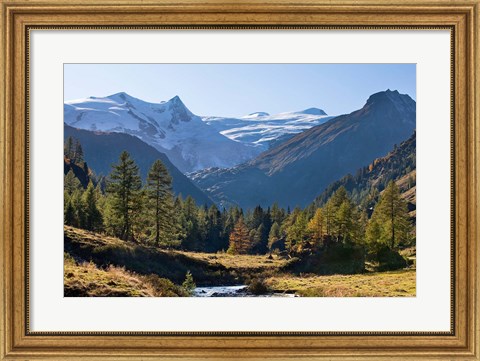 Framed Glacier Schlatenkees, Austria Print