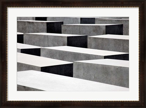 Framed Memorial to the Murdered Jews of Europe Print