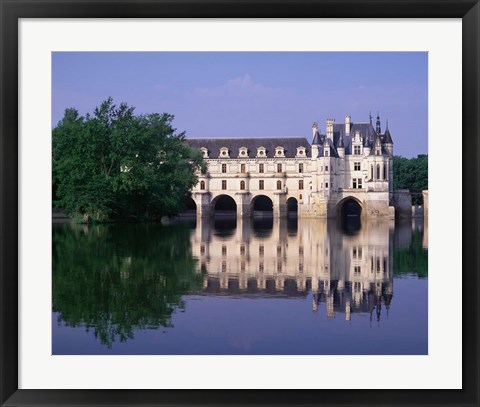 Framed Chateau du Chenonceau, Loire Valley, France Print