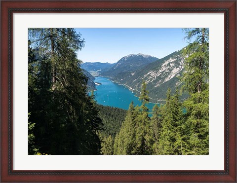 Framed Lake Achensee, Austria Print