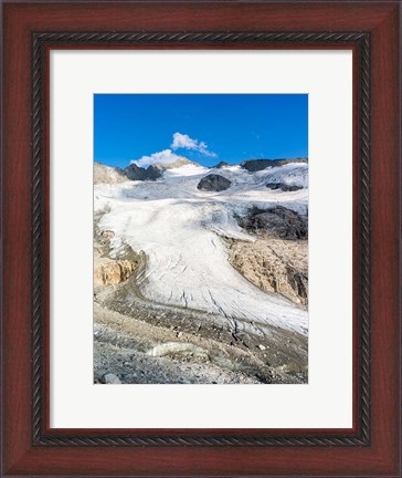 Framed Peak of Mt Grossvenediger Print