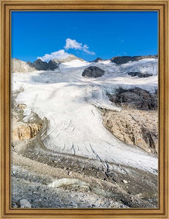Framed Peak of Mt Grossvenediger Print