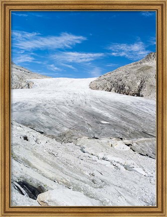 Framed Glacier Obersulzbachkees-Venedigerkees Print