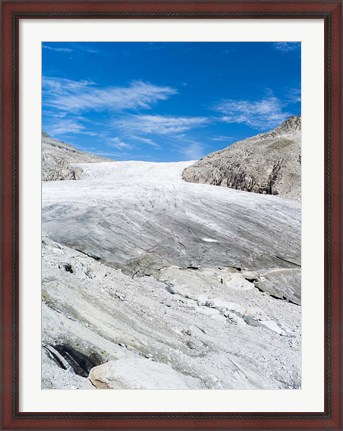 Framed Glacier Obersulzbachkees-Venedigerkees Print