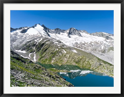 Framed Reichenspitz Mountain Range Print