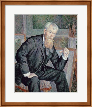 Framed Portrait Of The Painter Henri Edmond Cross, 1898 Print