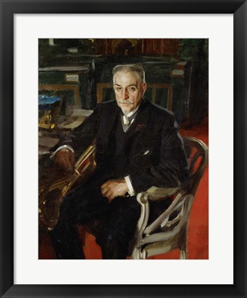 Framed Alfred Beurdely, 1906 Print