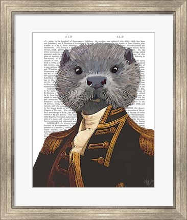 Framed Captain Otter Print
