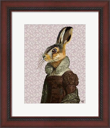 Framed Madam Hare Print