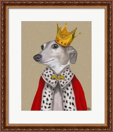 Framed Greyhound Queen Print