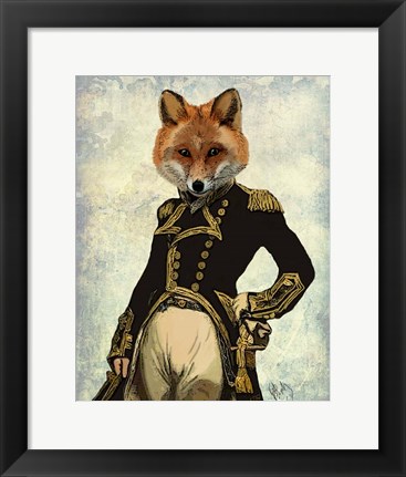Framed Admiral Fox Full II Print