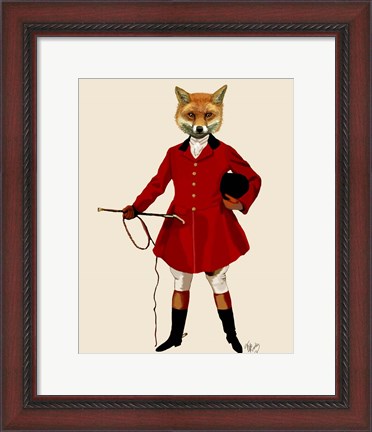 Framed Fox Hunter 2 Full Print