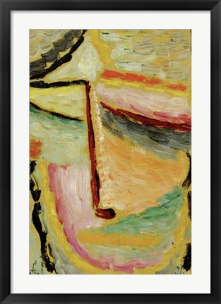 Framed Small Abstract Head, 1931 Print