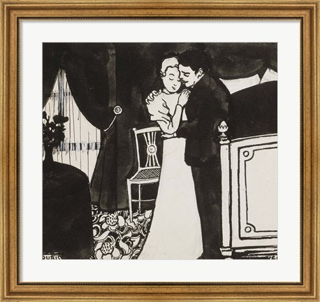 Framed Ruby and the Belle Pin, c. 1897 Print