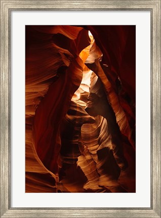 Framed Shaft of Light, Upper Antelope Canyon 2 Print