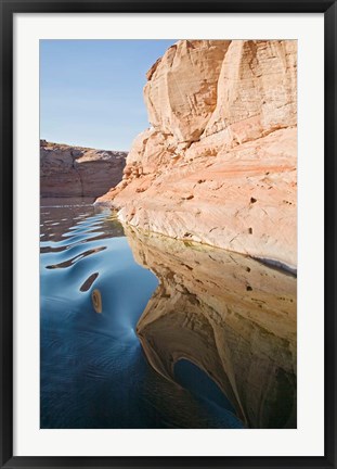 Framed Glen Canyon, Lake Powell, Antelope Canyon Print