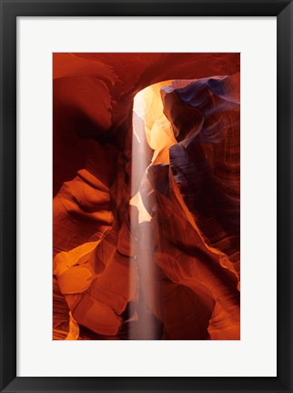 Framed Slot Canyons of the Colorado Plateau, Upper Antelope Canyon, Arizona Print