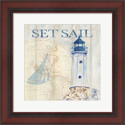 Framed Sail Away I Print