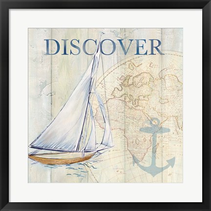 Framed Sail Away II Print