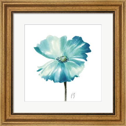 Framed Poppies Tempo II Print