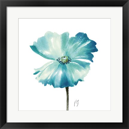 Framed Poppies Tempo II Print