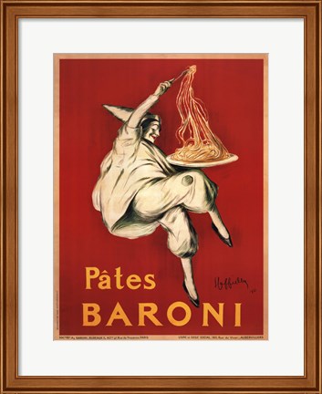 Framed Pates Baroni, 1921 Print