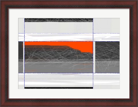 Framed Abstract Planes Print