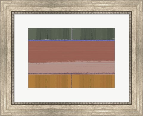 Framed Abstract Day Print