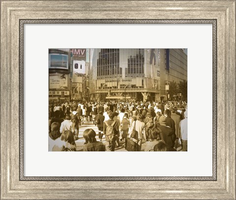 Framed Tokyo Intersection Print